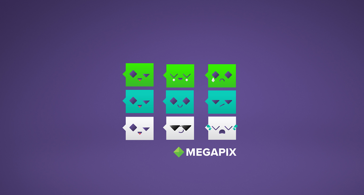 Emojis do Megapix
